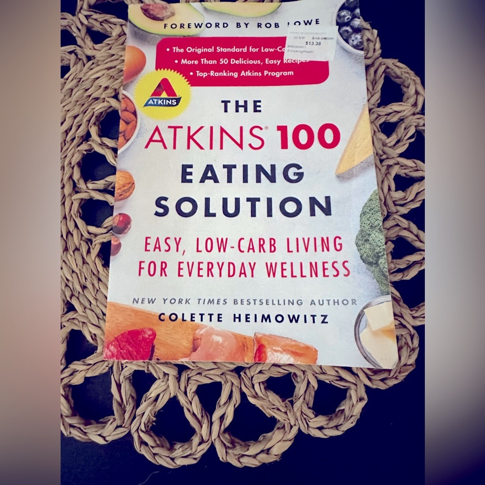 Atkins 100 eating solutions Paperback book
